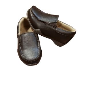 The Children's Place baby boy brown dress casual shoes size 7